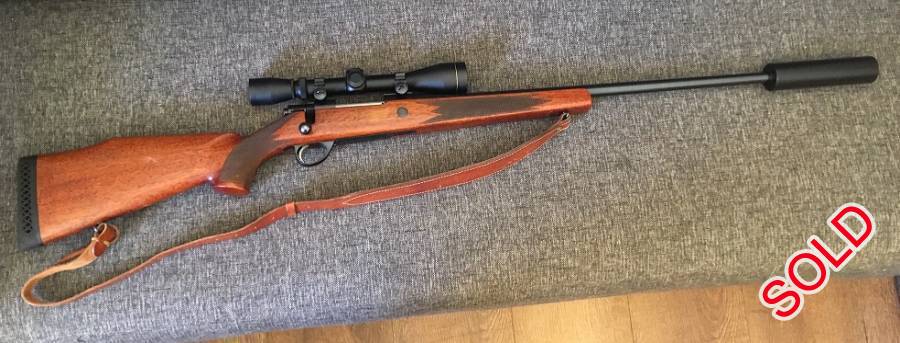 SAKO .308 with Leupold Scope and Silencer, I'm selling my SAKO .308 Forester with Leupold 3-9 x 40mm Scope and Silencer. Very good condition. Extra long rifle bag included.