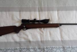 .22 O.F Mossberg & Son Inc. Bolt Action Rifle , .22 O.F Mossberg & Son Inc. Bolt action rifle, loads 12 x 22lr rounds in tube, extremely accurate solid gun (083 630 5650)