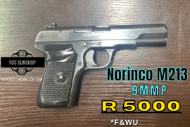 NORINCO M213 9mmP, DON'T MISS OUT ON THIS DEAL!!

FEEL FREE TO CALL, VISIT THE SHOP OR WHATS APP FOR ANY FURTHER ENQUIRIES