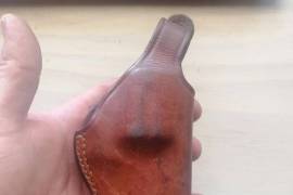 38 Special Leather Holster - Safariland, SAFARILAND Leather 38 Special holster, price R300. Whatsapp 081 3733 842