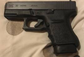 Glock 30 gen 3, Im selling a glock 30 gen 3 with 5 magazines a fobus holster and a mag holster it has a 2kg disconector and a extended slide stop very clean condition