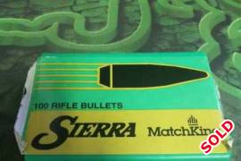 Sierra , Sierra matchking 30cal 180gr
85 in box