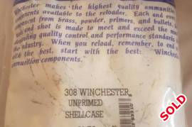 Brand New Winchester .308 Shells, 50 x Brand new Winchester .308 shells never used and still in original packaging.