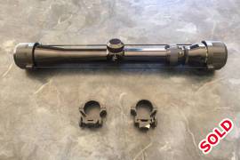 Tasco 3-9X32 Rifle Scope, Tasco 3-9X32 Rifle Scope, perfect size for a .22 or air rifle. Includes lens covers and mounting brackets.