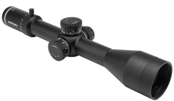 Riton X7 Conquer 4-32X56 Riflescope, Riton X7 Conquer 4-32X56 Riflescope
Equipped with Ritons R7 Zero Stop Turrets
Integrated Removable Throw Lever
1/10 MRAD Windage and Elevation Adjustment
6 levels of red illumination featuring on/off between each level
Waterproof and shockproof
Fast focus eyepiece
Rugged construction