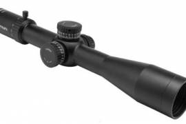 Riton X5 Conquer 5-25X50 MOA Riflescope, Riton X5 Conquer 5-25X50 MOA Riflescope
Equipped with Ritons R5 zero stop turrets for instant and reliable return to zero
Integrated removable throw lever
1/4 MOA windage and elevation adjustment
6 levels of red illumination, featuring on/off between each level
Waterproof and shockproof
Fast focus eyepiece
Rugged construction