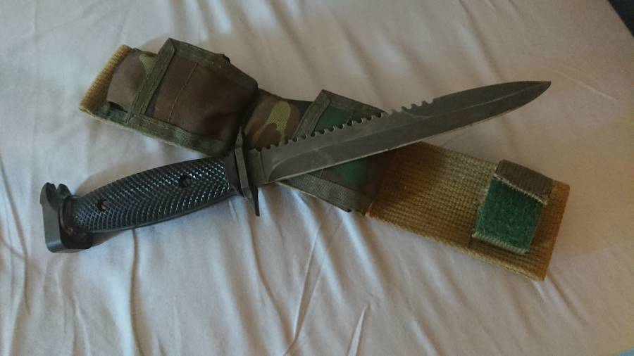 Survival Knife Imperial Made in USA!, The indestructible survival knife from the old famous American company 