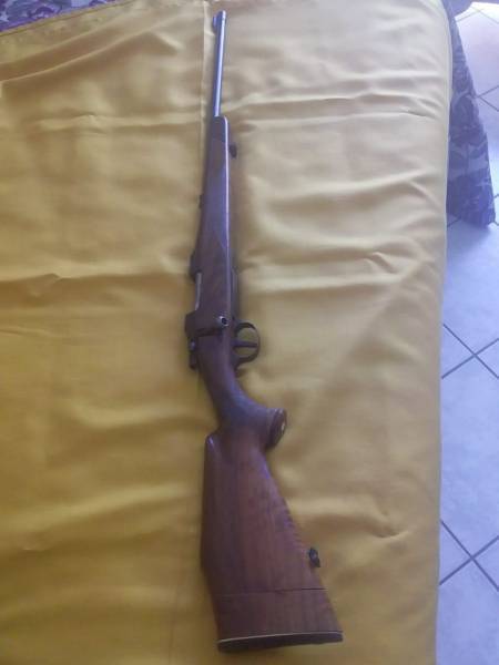 Bruno 243, Selling my Bruno 243.  Rifle is in a good condition and not used much.  Stock was shortened by my father in order for me to use whe  I was young but the pice that was cut of is been replaced as per photo.  