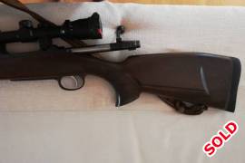 7 x 57, CZ 7 X57 with Bushnell 3-9 scope. Like new and has only fired about 50 rounds