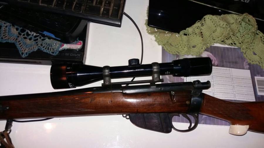 6 MM Musgrave , 6 MM Musgrave Hunting Rifle with scope.
Excellent condition, I inherited the rifle 
Price R5000 neg
Contact me if interested 0833974525
I am in Pretoria.