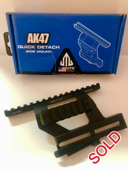 UTG Quick Scope Mount AK, UTG side quick Mount for all AK models - this is a scope mount - new sells for R1150.00