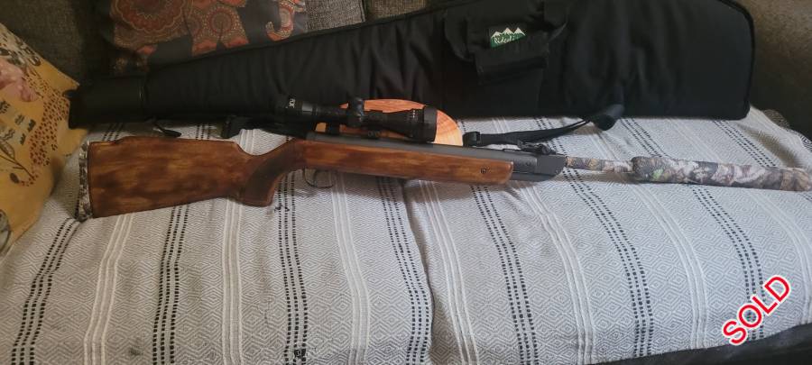 Gecado model 35, Beautiful Gecado model 35 with scope, bag and about 1000 pellets.