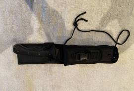 Survival Knife, Schrade Survival Knife brand new in sheath.  Never used.  Part of knife collection.