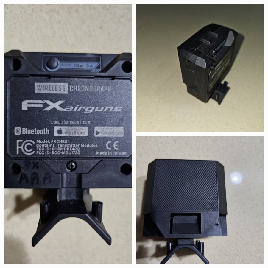 FX Radar Chronograph, As new chronograph for arrow and airgun projectile speed measurements. Very accurate and 100% reliable. Measures ever shot. Replaced with Garmin Zero chronograph. Very small and easy to use. Captures data on your cell phone.
New price = R 5 000.00 from Patriot.