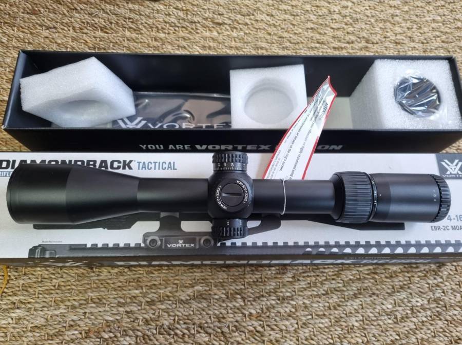 Vortex optics Diamondback Tactical Riflescope, Brand new Vortex Diamondback 4-16x44 FFP MRAD OR MOA available
 