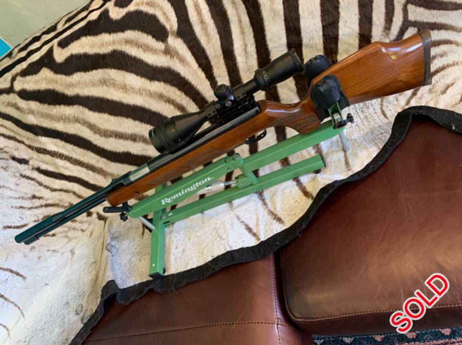 Weihrauch HW97K, Weihrauch HW97K in 5,5mm. Tuned by Jaco at SS Airguns in 2021. Rifle is excellent condition, comes with Hawke Airmax EV 4-12x 50mm scope and one piece elevation adjustable mount. 