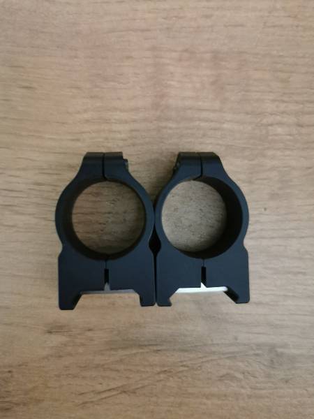 Warne 25mm Medium Scope Rings, For a Pic rail