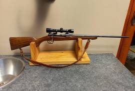 8x57mm, German 8x57 sporterised and bedded action. Rifle in good condition