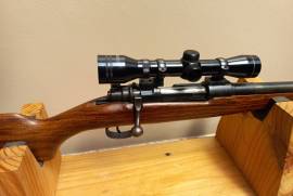 8x57mm, German 8x57 sporterised and bedded action. Rifle in good condition