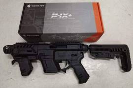 RECOVER TACTICAL P-IX+ - GLOCK CONVERSION KIT, !!!JUNE SPECIAL!!!

RECOVER TACTICAL GLOCK CONVERSION FULL KIT.

Convert your Glock pistol into an AR Platform!.

Will fit the ffg Glock models only:
17, 19, 19X, 22, 23, 34, 35, 45 (Gen 2 to 5)

Features:
AR Ergonomics. Uses standard AR accessories
Fits many Glock models (fit chart below)
Safety selector & Adjustable trigger
Multiple pic rails
Optional collapsible buttstock
Made w/ glass-reinforced polymer

Don't Miss Out on These!!

Nationwide delivery!