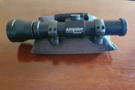 Aimpoint 2X- 5000!, Super Rare red dot sight of 2-POWER magnification from the Great Swedish Co. Aimpoint, one of the most succesful models (5000) in their long history and,sadly, long discontinued..
3-MOA dot of extreme precision and reliability! In As New condition, barely used. Perfect for all-round use. The Dual Power eliminates the need for magnifiers.
Hard to find better sight...!