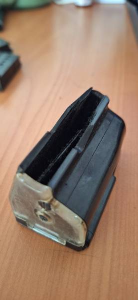 Steyr Mannlicher 5 round rotary magazine .222 Rem , In very good condition . 5 round rotary magazine , 