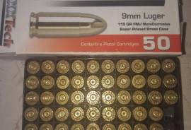 9mm ONCE FIRED BRASS