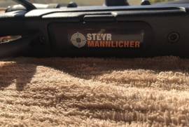 Mr Roland van Tonder, 25.06 STEYR MANNLICHER

SATIN STAINLESS STEEL 

30Ø TELESCOPE MOUNTINGS

BLACK SYNTHETIC STOCK
