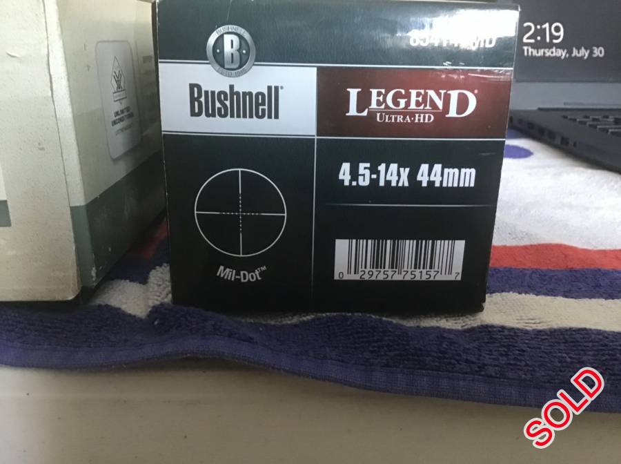 Bushnell Legend Ultra HD 4.5 - 14 x 44