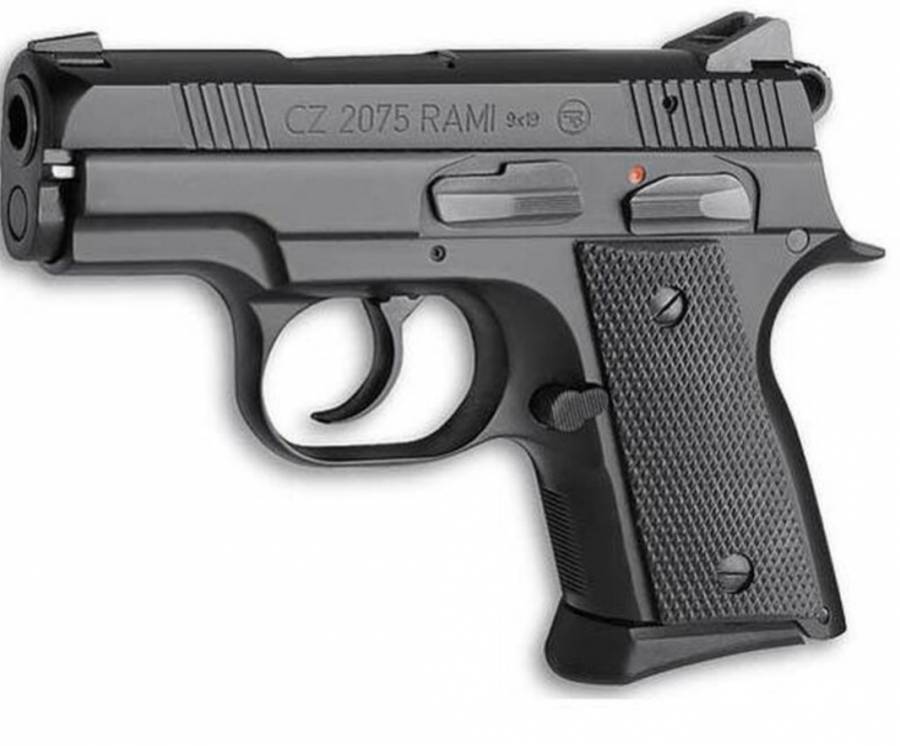 Cz Rami, CZ 2075 RAMI, Preowned CZ 2075 RAMI. Beautiful carry firearm. The CZ
2075 RAMI is a sub-compact semi-automatic based on the proven CZ 75 line of

pistols. Just like the 75, the RAMI is double action/single action, allowing it to

be carried in different conditions depending on the shooter's preferences.

Several safety devices are used including a firing pin block and a manual safety.

Incorporating the CZ double-stack magazine design, the little RAMI ships with

a 10 round flush-mount magazine and 14 round extended magazine, and a low

capacity-compliant version is available with two 10 round magazines. With a 3

barrel and an unloaded weight of less than 26 ounces, the black polycoat,

alloy-framed RAMI is ideal for concealed carry.
