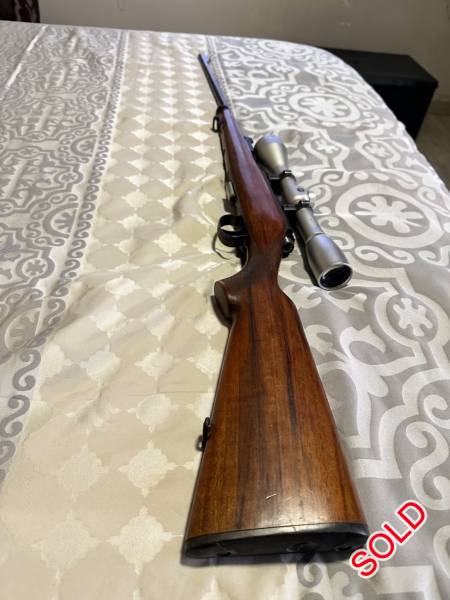 Bruno no2 .22lr, Bruno no2 .22lr for sale. 

Is in very good condition comes without scope or mounts. 

rifle only. 

Humansdorp, Eastern Cape. 