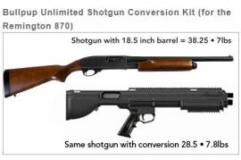 Remington 870 pump action Bullpup conversion kit, R 5,995.00