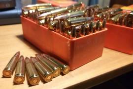 7,62x39 S&B , 7,62x39  Russian. 136x S&B factory rounds, reloadable boxer cases.  133x  S&B  once fired cases for same caliber. R3000 for the ammo boxes, the cartridges are free (they go together). Bring your licence. R2700.