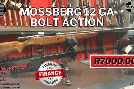 Mossberg 12GA Bolt Action, For any further information, please feel free to contact us on WhatsApp for any further information at:
063 090 6425
078 963 1664
083 965 9505
www.vosgunshop.co.za


We offer an Indoor Range, Accredited Training, Regulation 21, Motivations (Company/ Personal/ Dedicated Sport & Hunting/ Occasional Sport & Hunting) and a fully stocked Gun Shop.


We can assist with all of your firearm and security related needs.
 