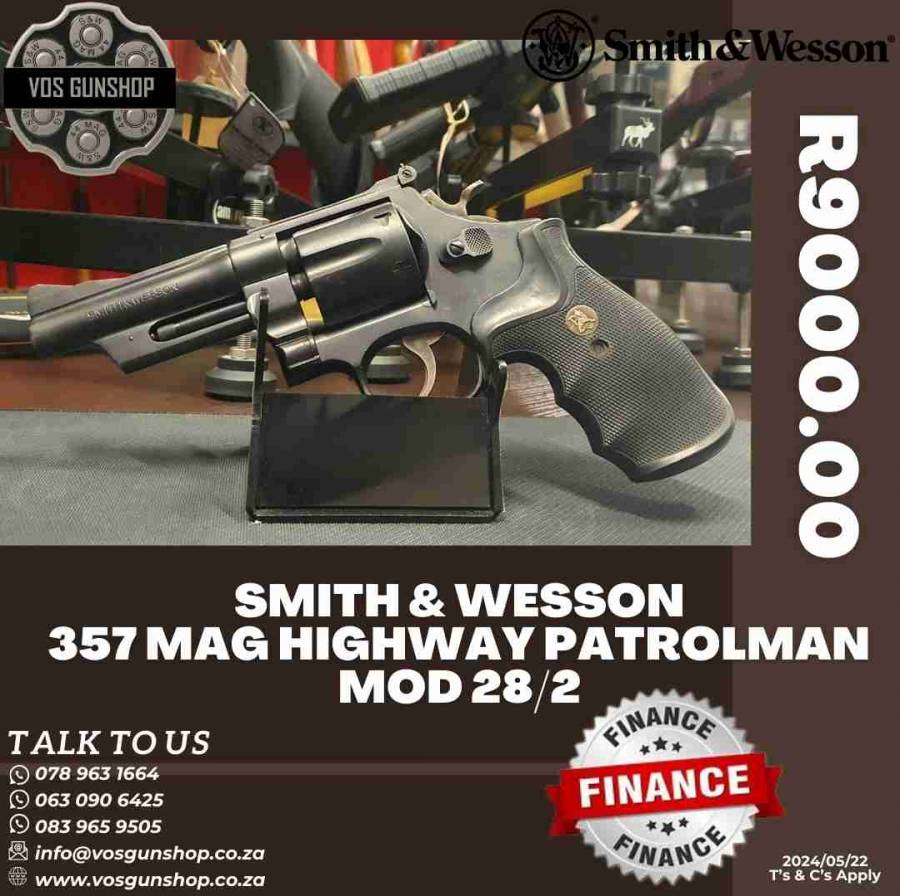 Revolvers, Revolvers, Smith & Wesson Highway Patrolman 357 Mag Mod 2, R 9,000.00, Smith & Wesson, Highway Patrolman Mod 28/2, .357 Mag, Good, South Africa, Gauteng, Three Rivers