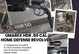 Umarex HDR .50 cal Home Defense Revolver, Only used twice
Slightly negotiable
 