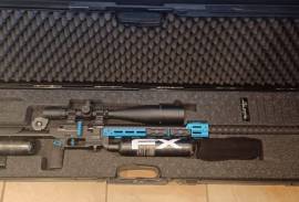 FX Panthera .22 700mm Sightron SIII 10-50 x 60 IR , The rifle Is in immaculate condition and has not been worked on internally, it has external upgrades’ is currently set up to shoot 40g slugs at 970fps details below.

FX Panthera Rifle .22 700mm
Blue anodized parts as seen
Double bottle conversion with drop adapter and 580cc carbon FX bottle with FX NR valve
Sightron SIII 10-50 x 60 LR IR MOA-2 Scope
30mm adjustable Cloverleaf mounts
SA Air chassis weights
SA Air carbon fiber silencer
3 x FX Mags
Extra Sabre Tactical rifle grip
Delta Force ARCA to Picatinny adaptor
FX Rifle hard case
*Excludes front Bi-pod and rear rest*

WhatsApp me - 072 225 3085