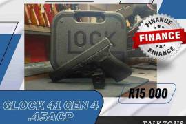 Glock 41 Gen 4, For any further information, please feel free to contact us on WhatsApp for any further information at:
063 090 6425
078 963 1664
083 965 9505
www.vosgunshop.co.za


We offer an Indoor Range, Accredited Training, Regulation 21, Motivations (Company/ Personal/ Dedicated Sport & Hunting/ Occasional Sport & Hunting) and a fully stocked Gun Shop.


We can assist with all of your firearm and security related needs.
 