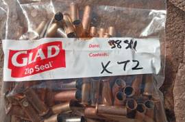 Used 38 special brass for sale, 72 x 38 special cases for sale. Various head stamps. R180.00