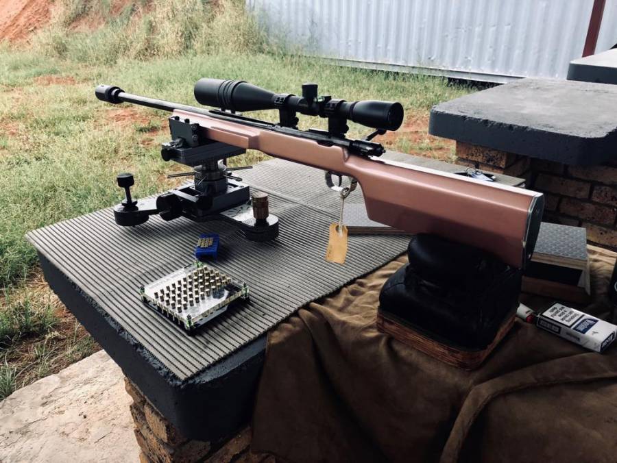 Theo, Very accurate benchrest .22 with Sightron S11 36x42BRD scope , a ...