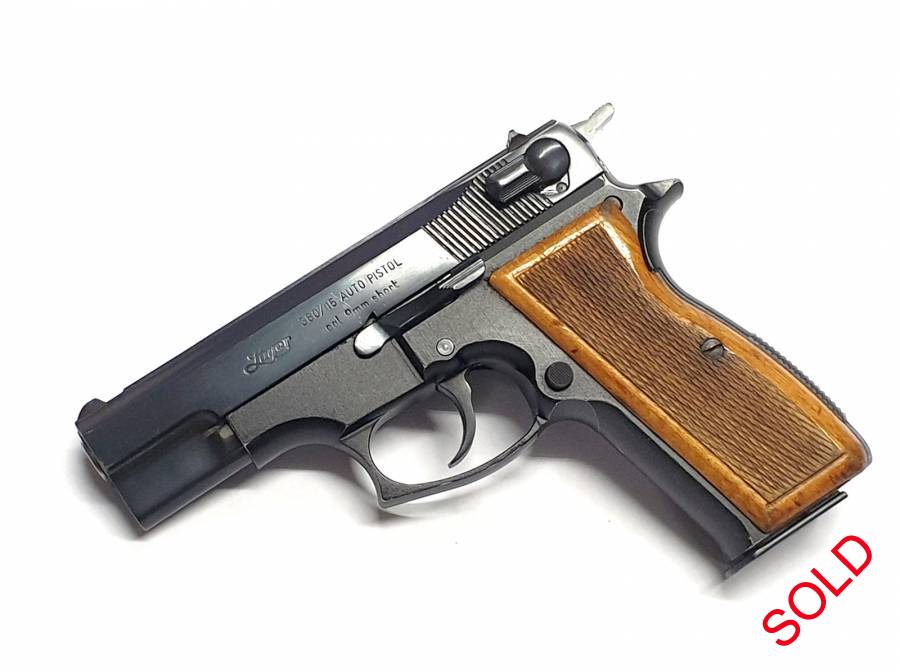 FEG Luger 380/15 Pistol FOR SALE, FEG B9R / Luger 380/15, 9mmK, semi-automatic pistol available for sale form dealer.

To view more pictures and information and to make an enquiry on this firearm, please visit the following link, and send your enquiry from the product page:
http://theguntrove.co.za/browse-firearms/feg-b9r-luger-380-15/

The Gun Trove
www.theguntrove.co.za