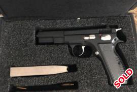 Limited Edition, CZ 75 Limited Edition 9mm pistol for sale. Has only been to the shooting range once and the pistol is in mint condition. Number 45 of 75 manufactured. Comes with certification. 