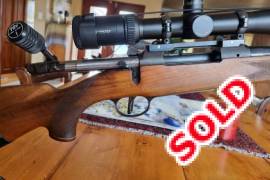 Brno 7x57, Very good condition Brno 7 x57. Sold with everything on foto except scope bi pods and scope rings. Die set cases and some ammo incl. 
Joe 0828495121