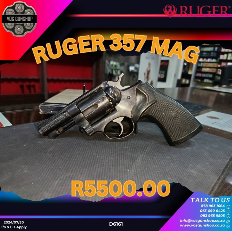 Revolvers, Revolvers, RUGER 357 MAG, R 5,500.00, Ruger, M70 Left Hand, .357 Mag, Good, South Africa, Gauteng, Three Rivers