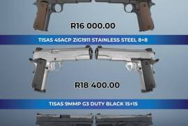 Tisan, For any further information, please feel free to contact us on WhatsApp.
063 090 6425
078 963 1664
083 965 9505
www.vosgunshop.co.za

We offer an Indoor Range, Accredited Training, Regulation 21, Motivations (Company/ Personal/ Dedicated Sport & Hunting/ Occasional Sport & Hunting) and a fully stocked Gun Shop.

We can assist with all of your firearm and security related needs.
 