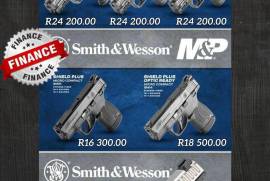 Smith & Wesson , For any further information, please feel free to contact us on WhatsApp.
063 090 6425
078 963 1664
083 965 9505
www.vosgunshop.co.za

We offer an Indoor Range, Accredited Training, Regulation 21, Motivations (Company/ Personal/ Dedicated Sport & Hunting/ Occasional Sport & Hunting) and a fully stocked Gun Shop.

We can assist with all of your firearm and security related needs.
 