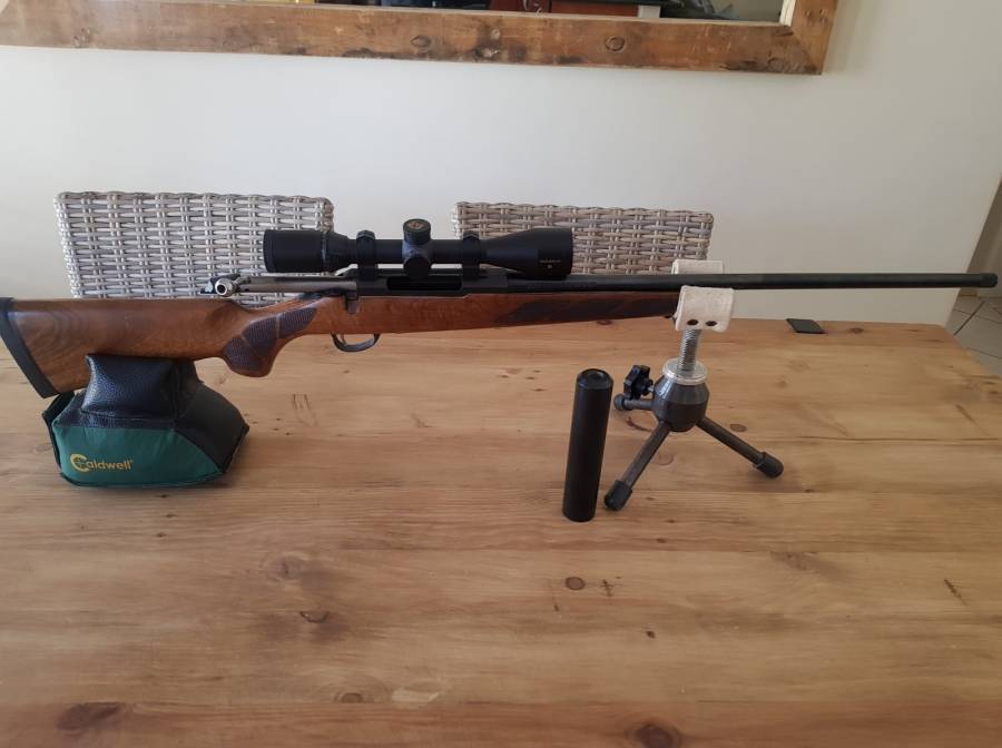 Tikka T3 Hunter .30 06 Spring, STOCK : Sanded and polished SILENCER ...