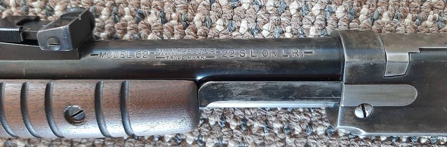 winchester model 90 22 short nickel