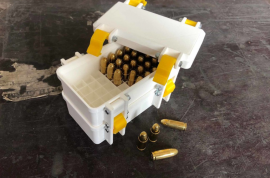 Custom ammo boxes and trays, We custom design and create Ammo boxes and trays according to your specification. Put a name of any kind anywhere on the products. Perfect for a gift for a shooting partner or hunting buddy for any occation. We use only exotic highest quality polimers and plastics at a affordable price.