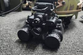Otacon PVS-31 Night Vision Binoculars Gen 2+, Demo model, only about 3 hours use.

Gen 2+ PVS-31 Night vision binocular. milspec.

FOM: 1776 / 1767
SNR: 27.76 / 27.62
Resolution: 64 / 64 
Lum Gain: 11,000 / 10,500

Takes 1 x AA, and comes with eye cups, a carrying case, and a helmet mounting bracket.

*Battery expansion pack and helmet not included.

Asking R110,000 - please get in touch to view the unit, I am in Durban..

Whatsapp zero-six-two 6-1-9 three-one-five-four
